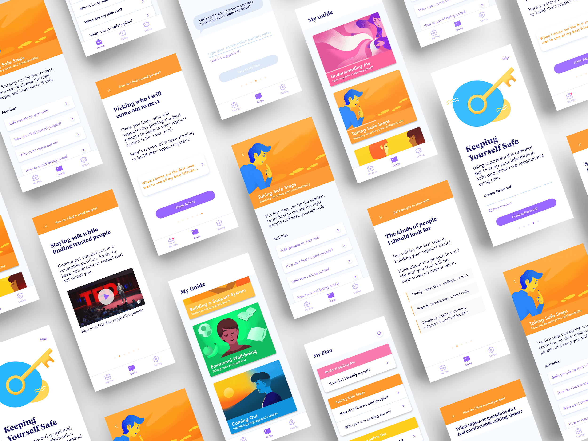 image of ui screens
