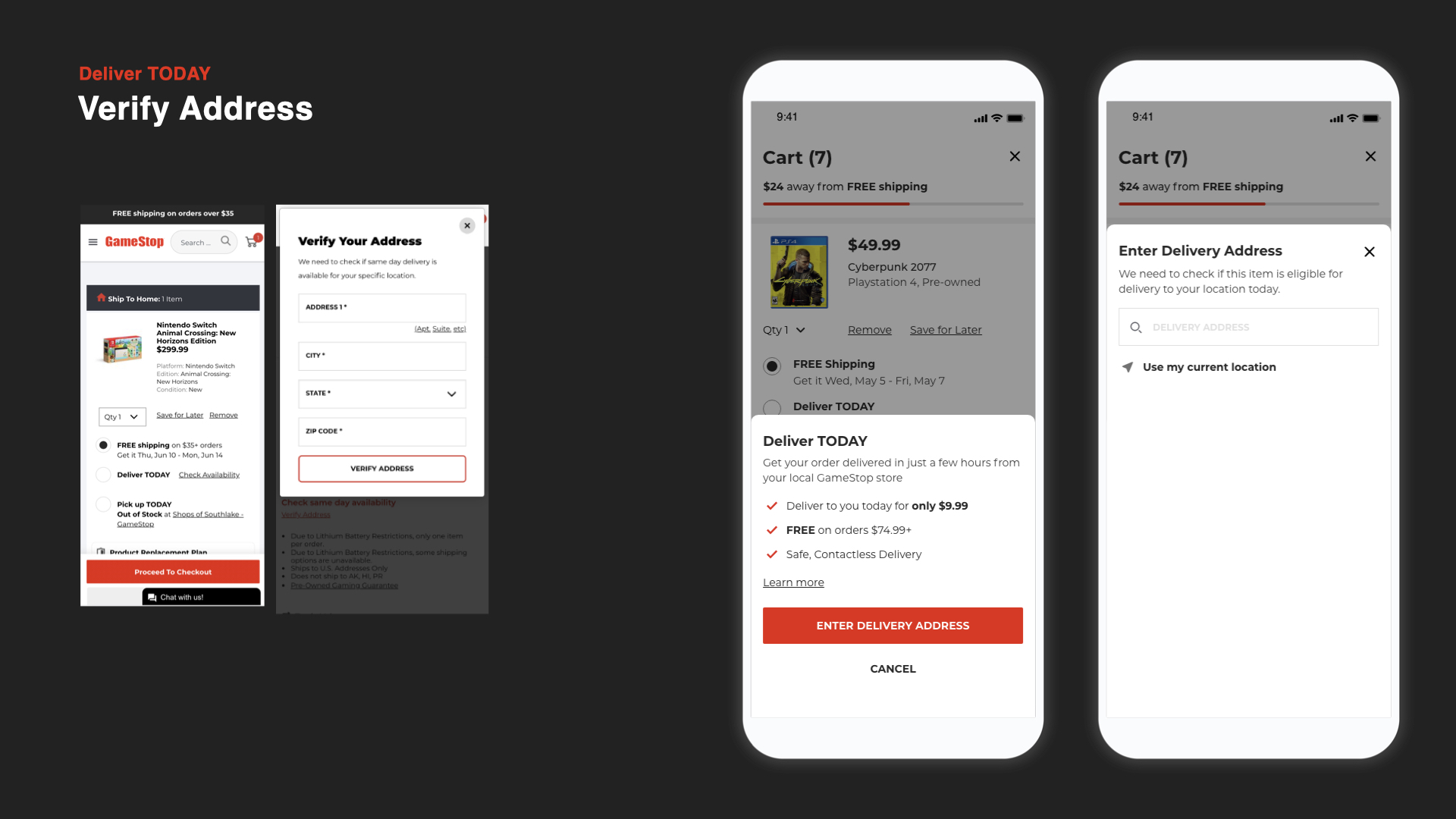 image of ui screens